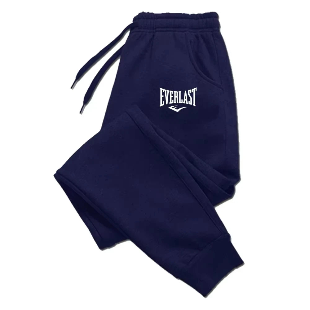 New Printed Pants EVERLAST Men Women Running Pants Joggers Sweatpant Sport Casual Trousers Fitness Gym Breathable Pants WK0043