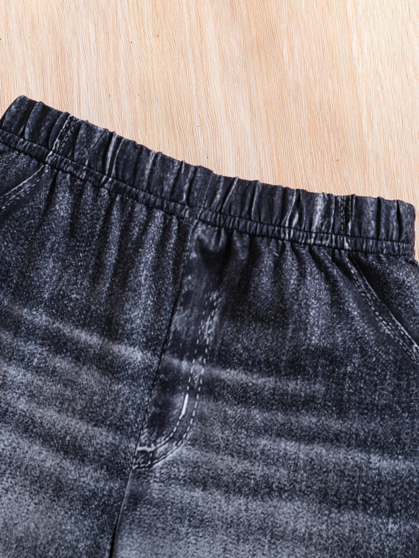 Girls’ Spring & Autumn Fashion Set – Cartoon Top & Slim Pants