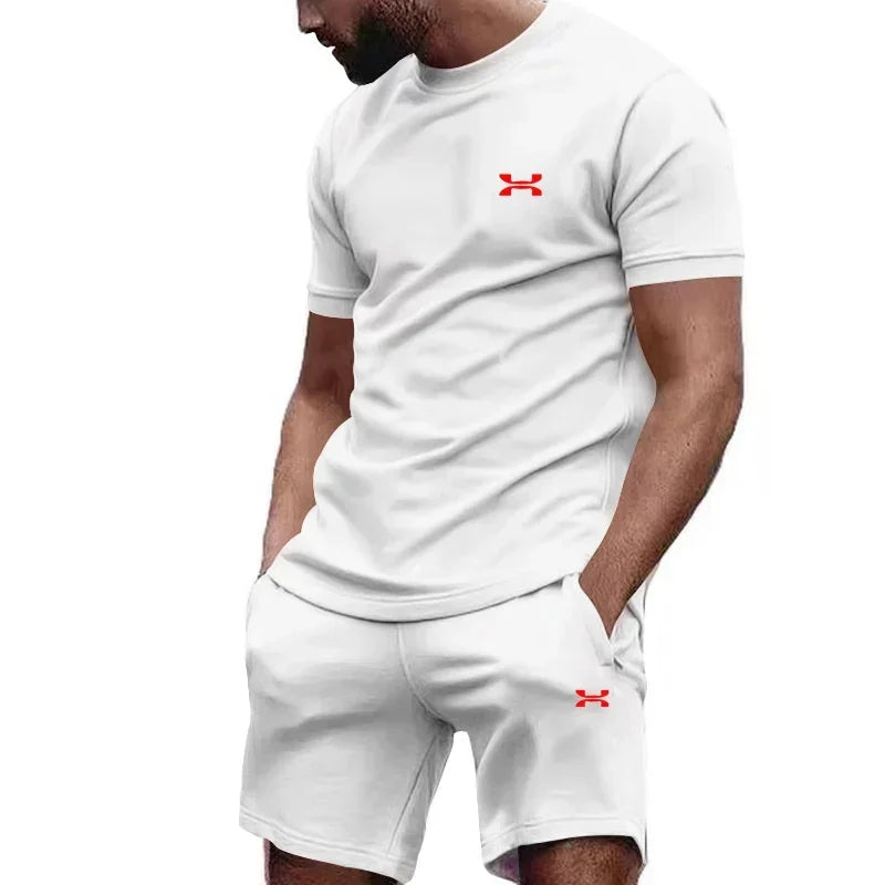 2026 Men’s Summer Streetwear T-Shirt & Shorts Set