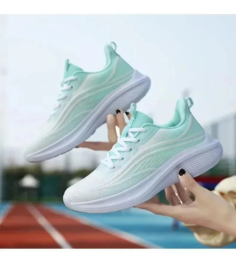 2024 Women’s Fashion Sneakers – Breathable Anti-Slip Running & Hiking Shoes | حذاء رياضي نسائي 2024 – شباشب تنفس مريحة مانعة للانزلاق للجري والمشي