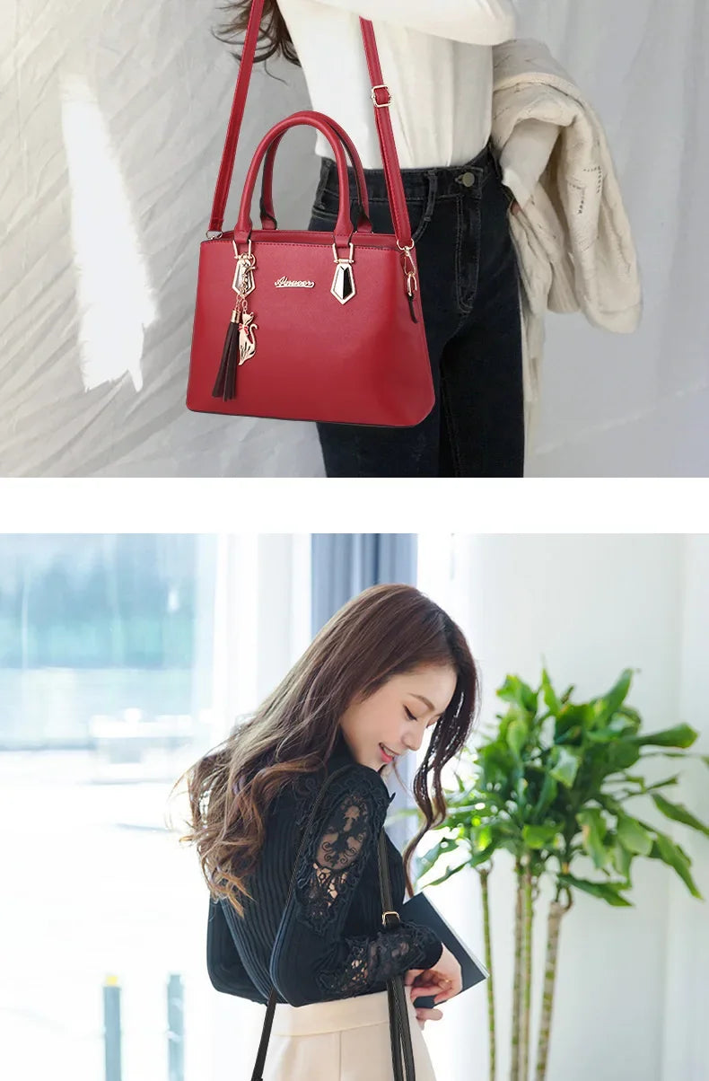 New Fashionable Mother-Daughter Large Capacity Handheld Shoulder Bag