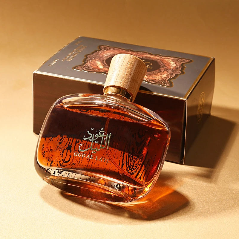 Fresh Scents With Oud Wood Men Sandalwood Perfume Lasting Oriental Perfume Warm Spicy Woody Luxury Brand Arabe Perfume