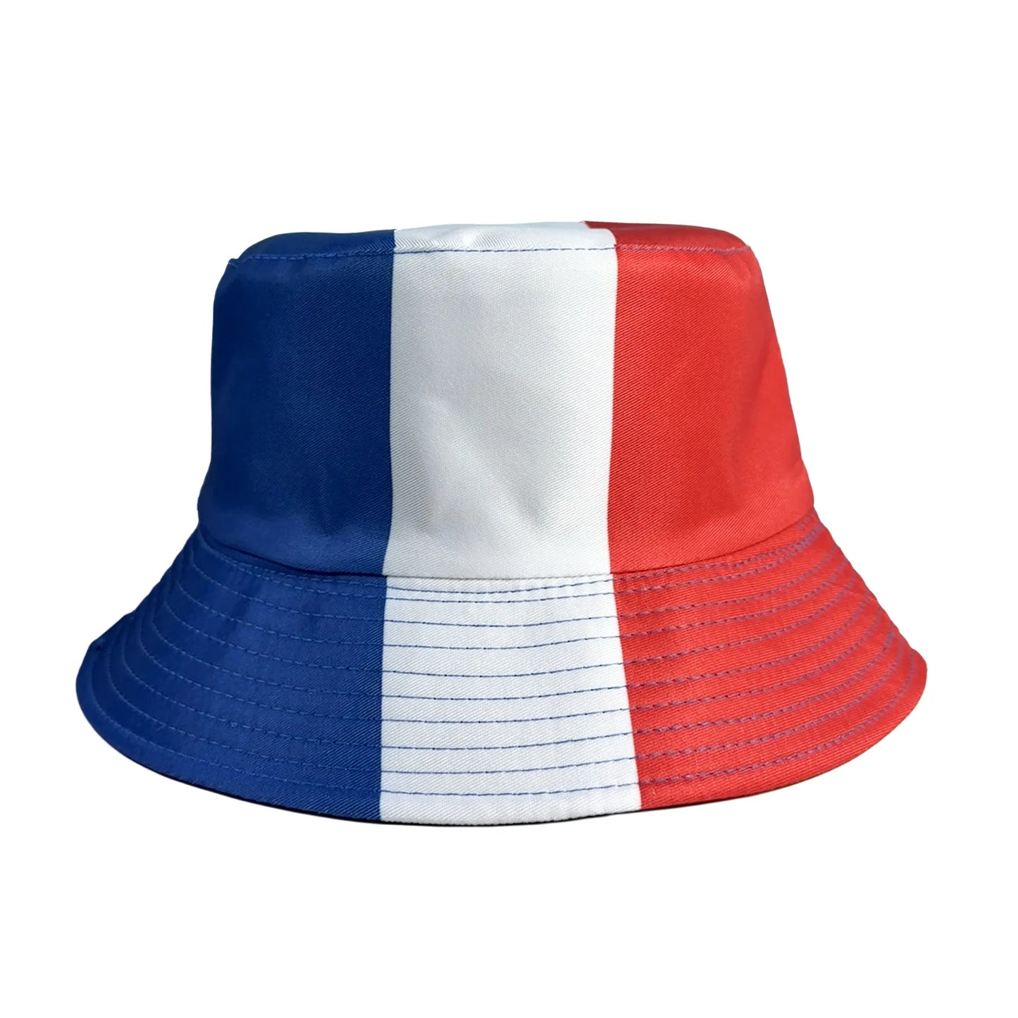 Reversible National Flag Print Bucket Hat - قبعة باكيت قابلة للعكس بتصميم أعلام الدول