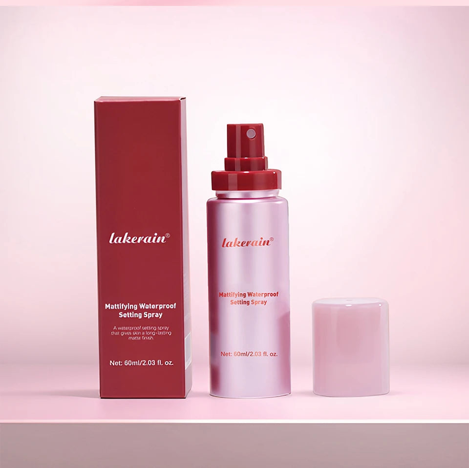 Long-Lasting Setting Spray Glossy Matte Base Makeup Oil Control Waterproof Moisturizing Make-up Fixer Spray for All Skin Style