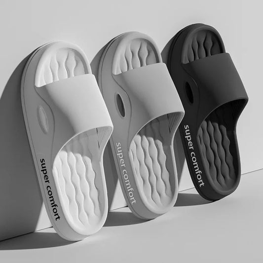 Men’s Indoor EVA Platform Slides – Summer Comfort Slippers