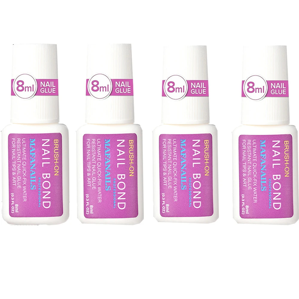 8ml Fast Dry Nail Glue with Brush غراء أظافر سريع الجفاف مع فرشاة – 8 مل