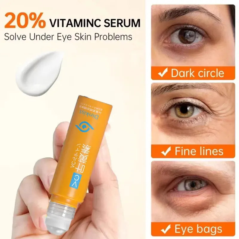 New Anti Dark Circles Under The Eyes Lutein Eye Essence Oil Exquisite Skin Eliminate Wrinkles Around The Eyes Reduce fine lines