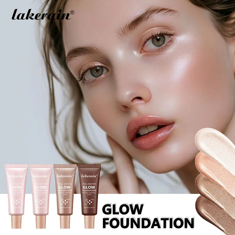 Gloss Liquid Foundation Lasting Concealer Full Coverage BB Cream Face Highlighter Corrector High Coverage Base Makeup Cosmetics