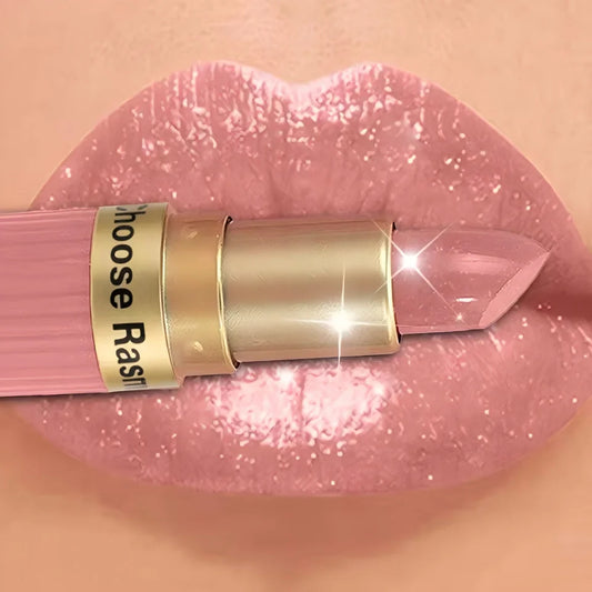 Pearlescent Pink Glitter Velvet Lipstick