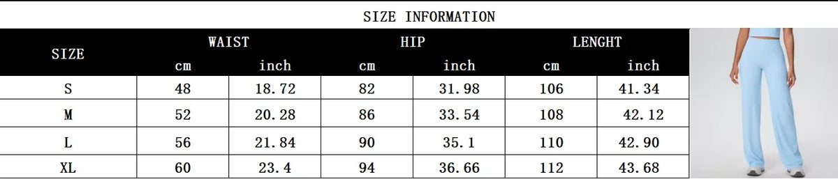 Rooftrellen Women's Sports Pants Bell-bottoms High Waisted Gym Loose Wide Leg Pants Solid Color Thin Fitness Sports Female Pants