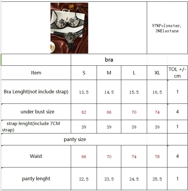 Elegant Blue Sexy Nighty Underwire Bra Underwear Set Party Club Night Women Chef Ultrathin Underwear set