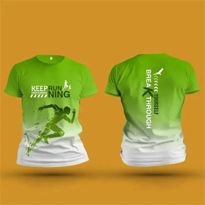 2026 Outdoor Sports Short Sleeve Top Summer Sports T Shirt Family Style Adults Kids Tee Unisex for Fitness Running  T Shirt