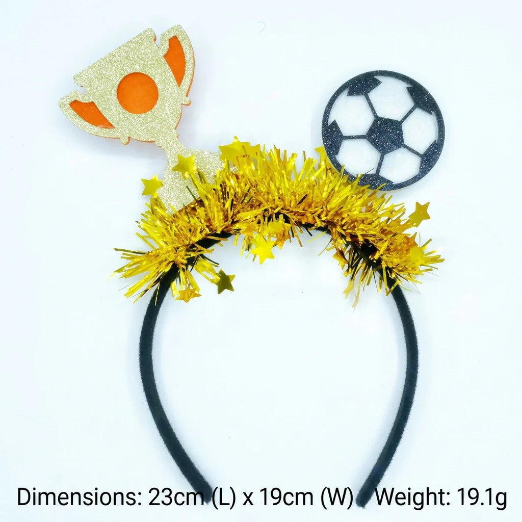 2026 Football Event National Team Flag Headband - طوق شعر مشجعي كرة القدم 2026 بتصميم أعلام المنتخبات