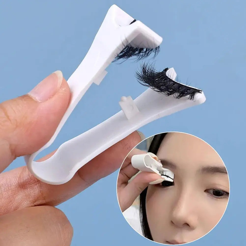 1pcs Professional Magnetic Eyelashes Extension Applicator False Eyelashes Tweezer Curler Clip Clamp Makeup Tools for Women