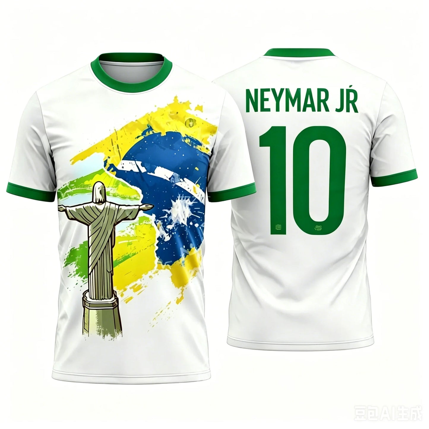 Neymar 2026 Brazil Soccer Team Training Top Mens Summer Sportswear Kids Apparel Family Style for Training Fitness Running Sports