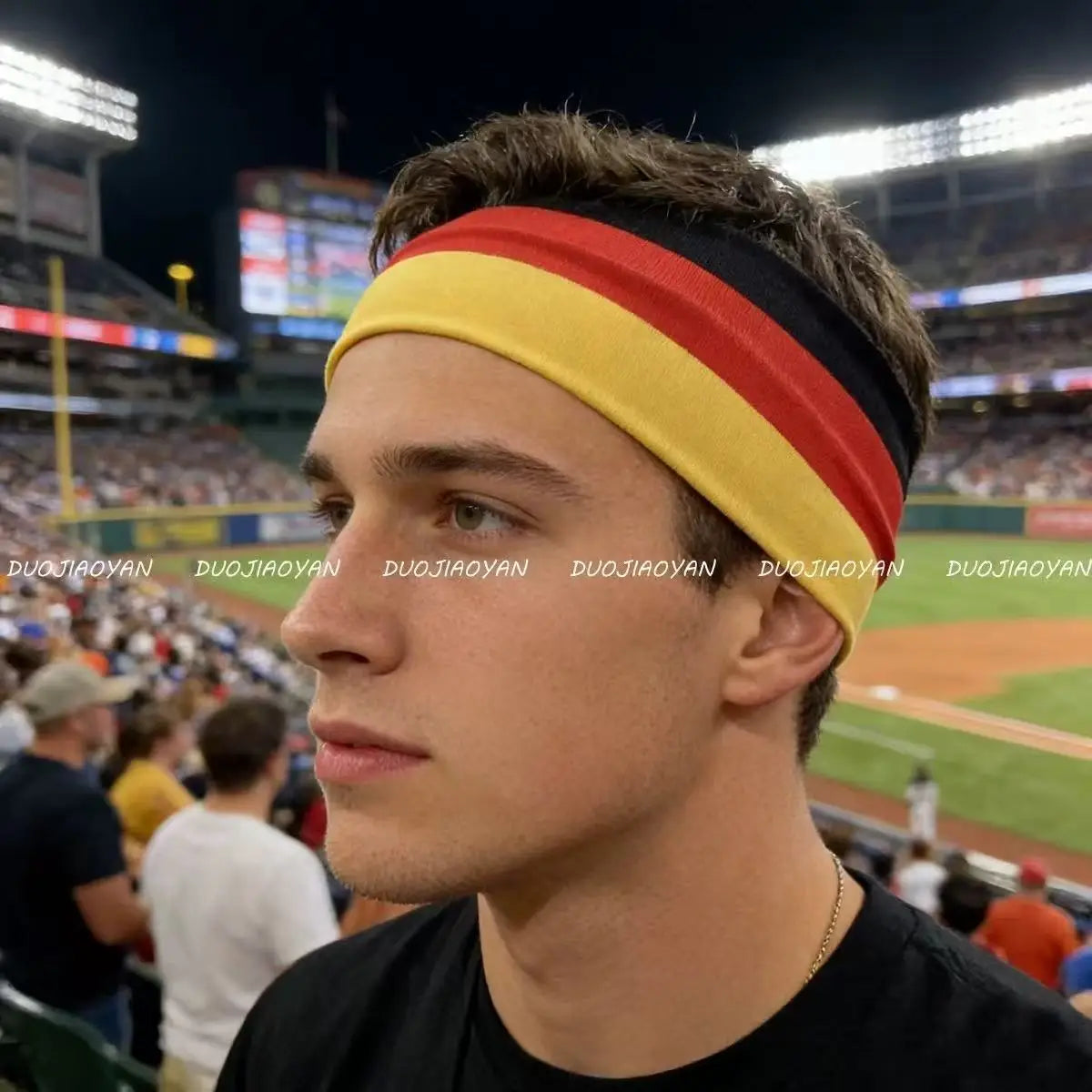 2026 National Flag Football Sports Headband - عصبة رأس رياضية لكرة القدم 2026