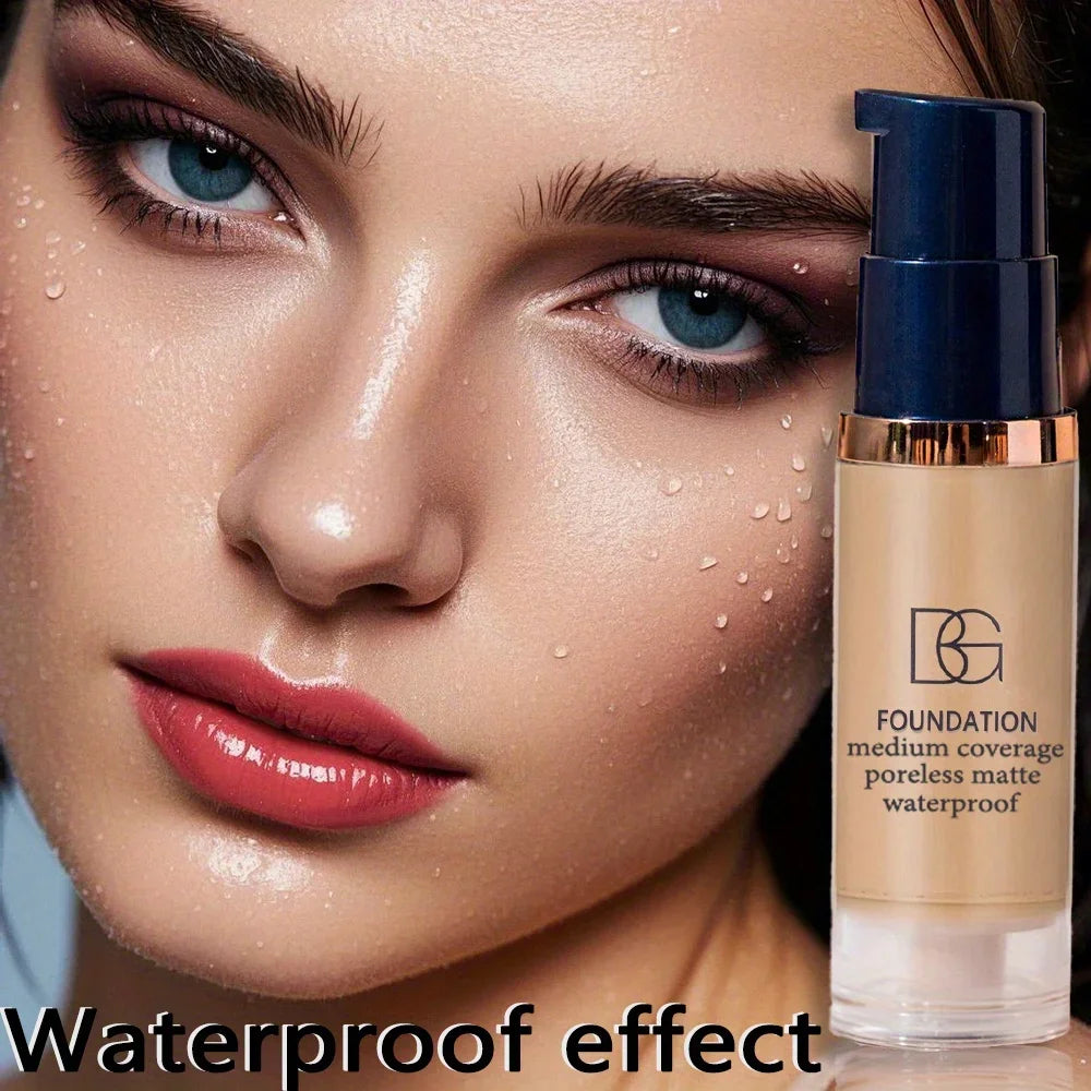 Full Coverage Waterproof Liquid Foundation Set