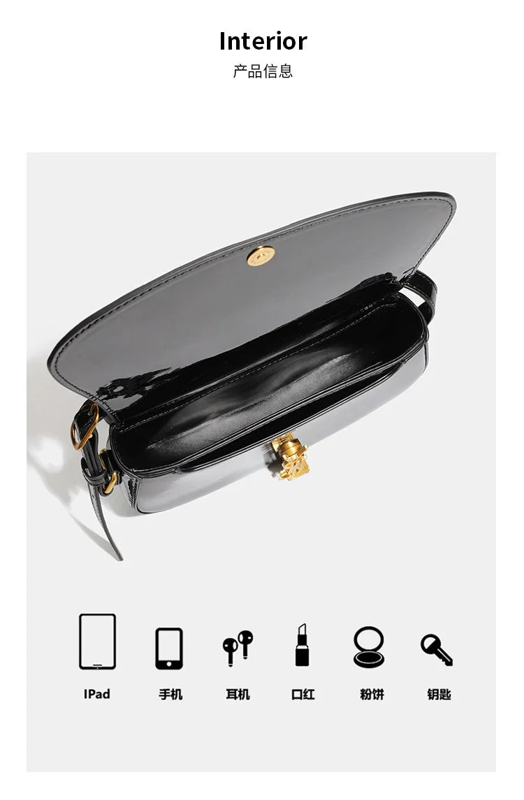 Popular Women’s Crossbody Bag – Genuine Leather by Famous Designer | حقيبة كتف نسائية شهيرة – جلد طبيعي من تصميم مصمم معروف