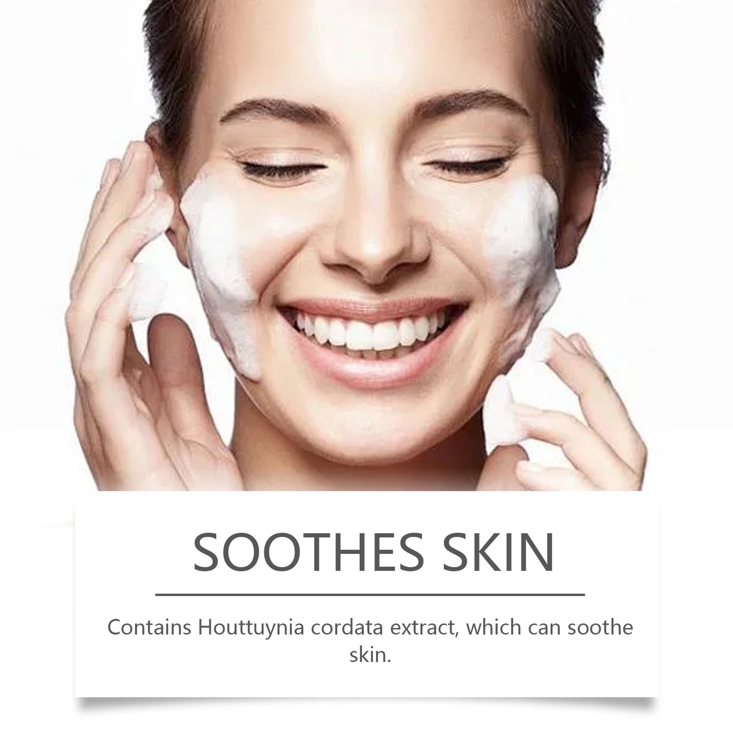 Pore-Cleansing Facial Cleanser - Cleanses Facial Impurities, Leaves Skin Non-Tight, Gentle and Moisturizing Facial Cleanser