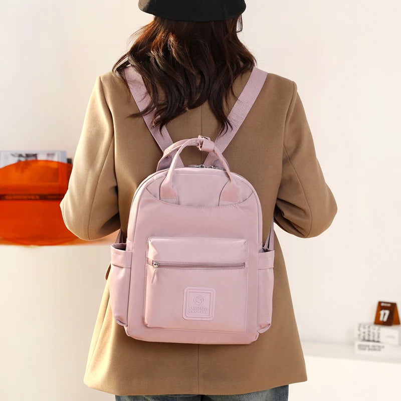 New Women's Fashion Backpack High Quality Large Capacity Women's Shoulder Bag Waterproof Multi Functional Handbag For Women