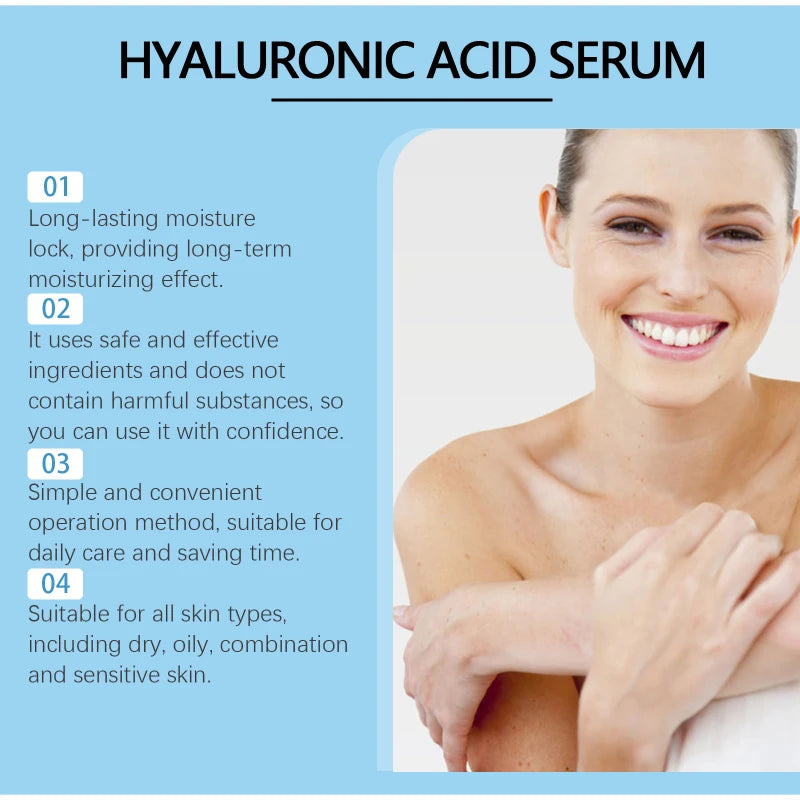 Deeply Hydrating Korean Facial Essence Set Hyaluronic Acid Microneedle Roller Skin Care Easily Absorbed Moisturizing Essence