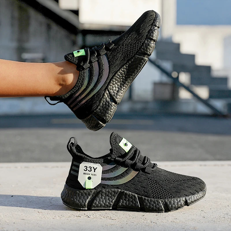 Women’s Casual Sports Sneakers – Lightweight Anti-Slip Running & Walking Shoes | حذاء رياضي نسائي كاجوال – خفيف الوزن، مانع للانزلاق، للجري والمشي