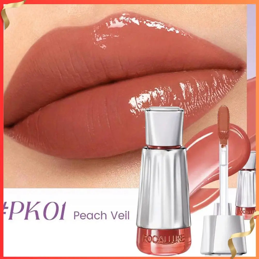 Matted Lip Glaze Non-stick lip glaze Liquid Lipsticks Long-Lasting Hydrating Shiny Skin Nourishing Beauty Makeup