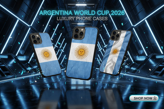 Argentina National Flag iPhone Case - غطاء آيفون بتصميم علم الأرجنتين