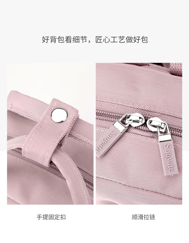 New Women's Fashion Backpack High Quality Large Capacity Women's Shoulder Bag Waterproof Multi Functional Handbag For Women
