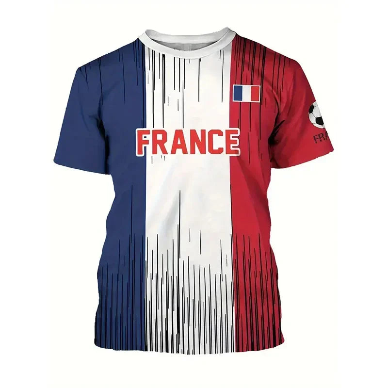 Mens Retro Harajuku Style Short Sleeve Crew Neck Printed Casual Sports T Shirt Breathable Fabric Loose Fit