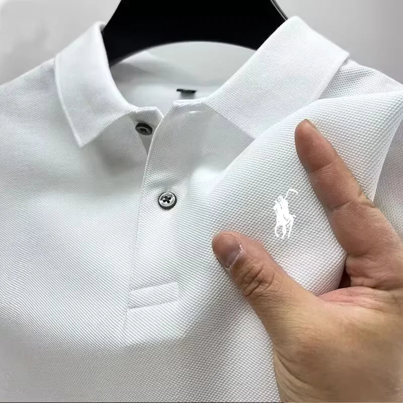 2026 Men’s Luxury Summer Polo T-Shirt – Casual Business Style