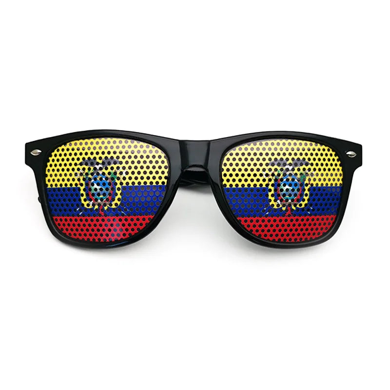 42 Countries Flag Fashion Sunglasses- نظارات شمسية بتصميم أعلام الدول