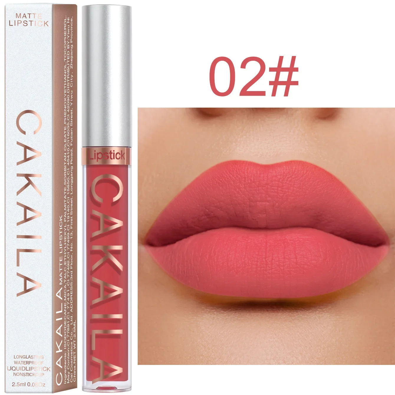 Sexy Long Lasting Velvet Matte Lip Gloss Liquid Lipstick Lip Makeup Women Beauty Red Nonstick Cup Waterproof Lip Gloss