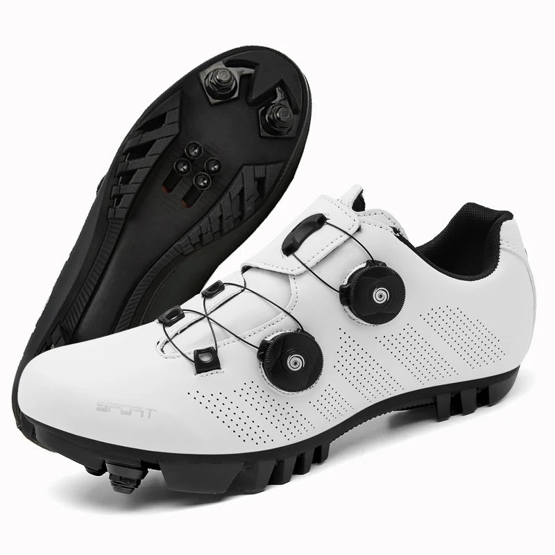 LiXingMing Road Bike Cycling Shoes Men Classic Self-Locking Releases Racing Spd Bicycle Sneakers Cleats Women Mtb Cycling Shoes