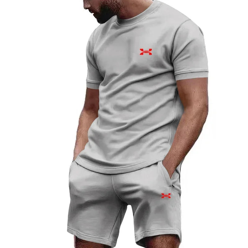 2026 Men’s Summer Streetwear T-Shirt & Shorts Set
