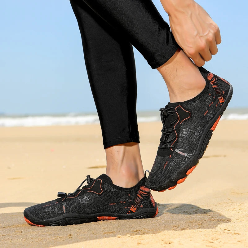 Men’s Cotton Casual Shoes – Lightweight Breathable Fabric Sneakers