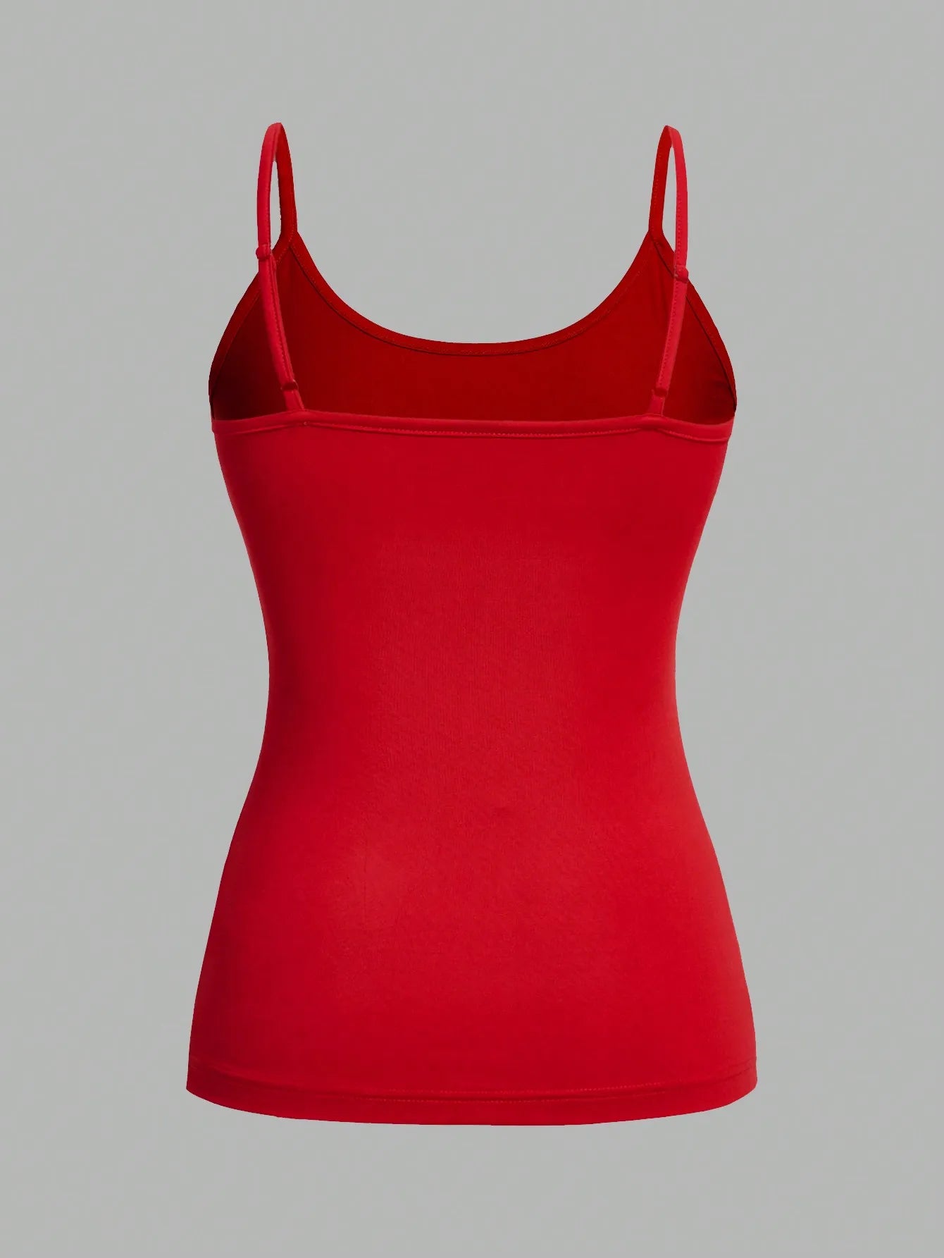 4-Pack Solid Color Camisole Tank Tops – Adjustable Straps