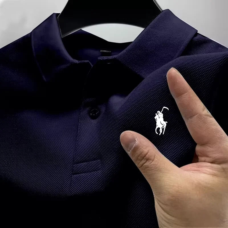 2026 Men’s Luxury Summer Polo T-Shirt – Casual Business Style