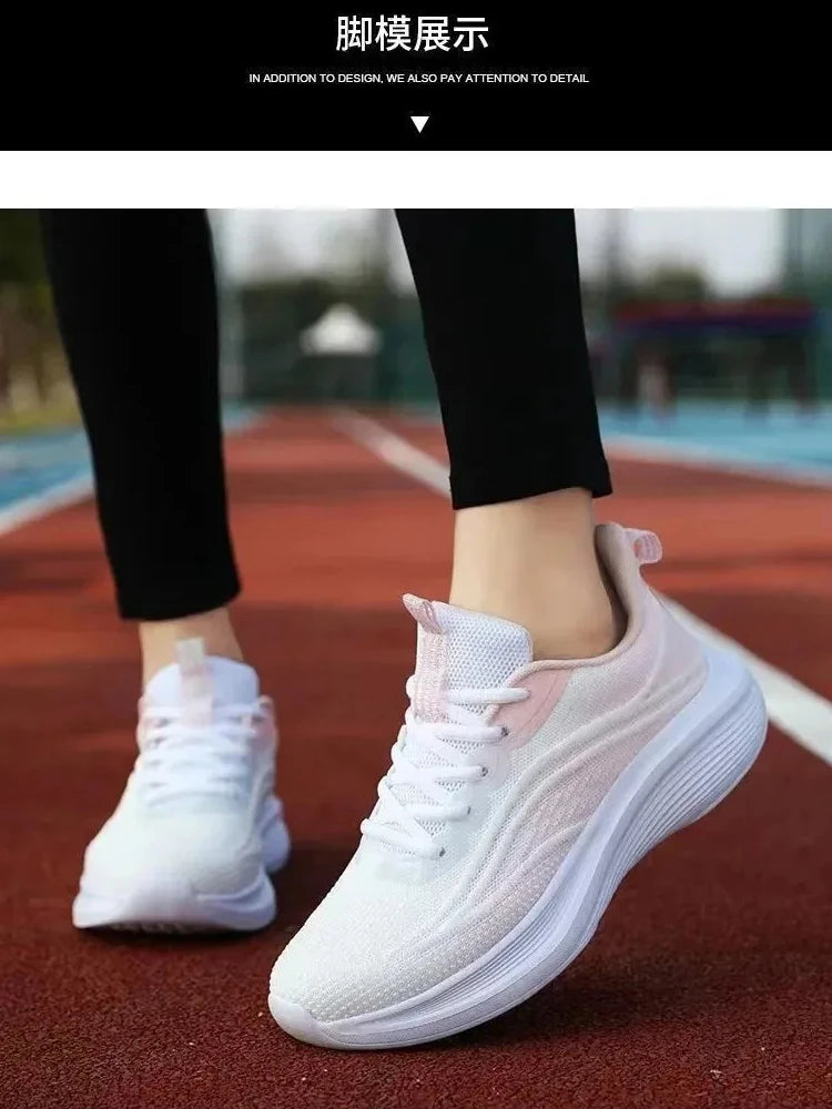 2024 Women’s Fashion Sneakers – Breathable Anti-Slip Running & Hiking Shoes | حذاء رياضي نسائي 2024 – شباشب تنفس مريحة مانعة للانزلاق للجري والمشي