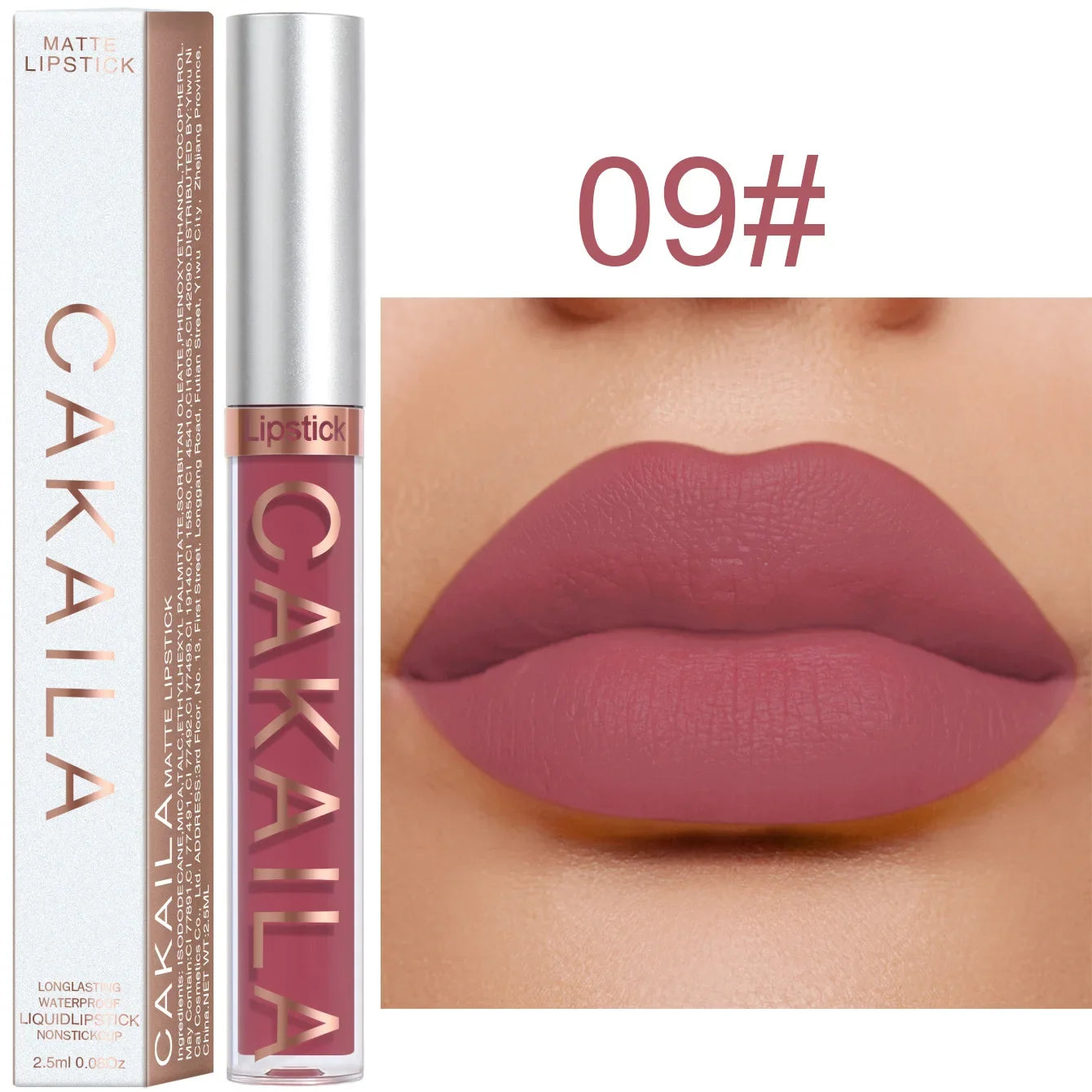 Sexy Long Lasting Velvet Matte Lip Gloss Liquid Lipstick Lip Makeup Women Beauty Red Nonstick Cup Waterproof Lip Gloss
