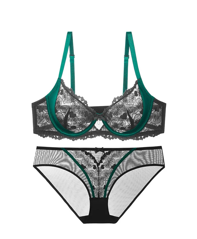 Sensual Lingerie & Panty Set Sheer Floral Lace Teddy Ultra Thin Soft Comfortable Women Nightwear S-3XL Christmas Gift MOYISU