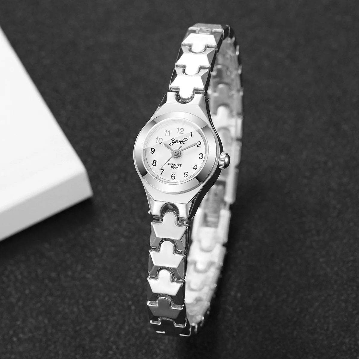 Elegant Small Arabic Dial Women Watches Thin Strap Ladies Quartz Wristwatch Reloj Mujer Girls Clock Gift(Without Box)