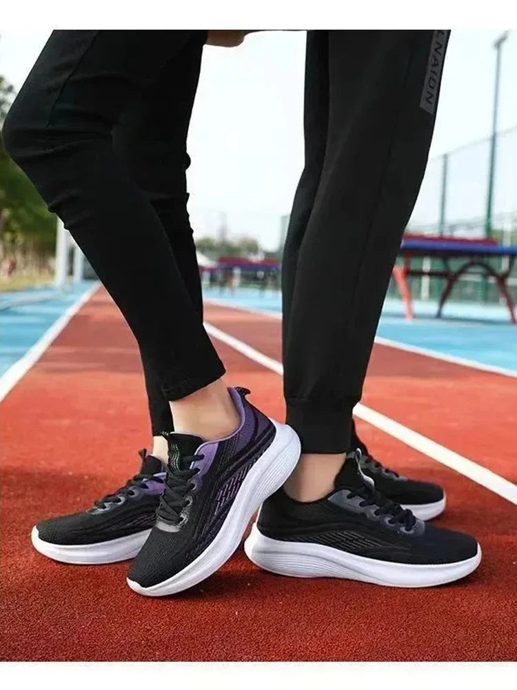 2024 Women’s Fashion Sneakers – Breathable Anti-Slip Running & Hiking Shoes | حذاء رياضي نسائي 2024 – شباشب تنفس مريحة مانعة للانزلاق للجري والمشي