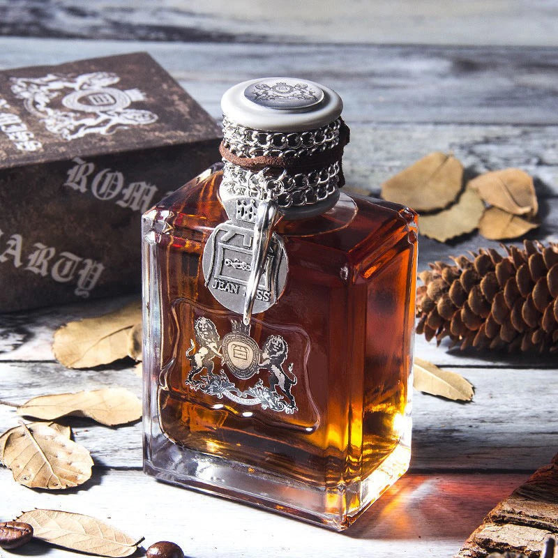 Fresh Scents With Oud Wood Men Sandalwood Perfume Lasting Oriental Perfume Warm Spicy Woody Luxury Brand Arabe Perfume