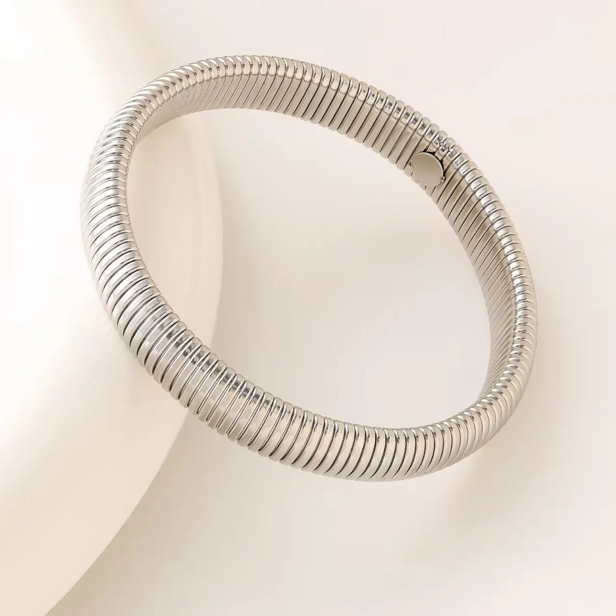 ZAKOL 3pcs/set Fashion Punk Gothic Style Stainless Steel Resin Stacked Bracelets Personalized Wide Bangle Party Daily Jewelry