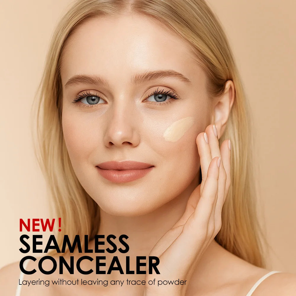 6 Colors Liquid Concealer Full Coverage for Acne Scars Tattoo Body Face Waterproof Long Lasting Easy Blend Korean Make Up