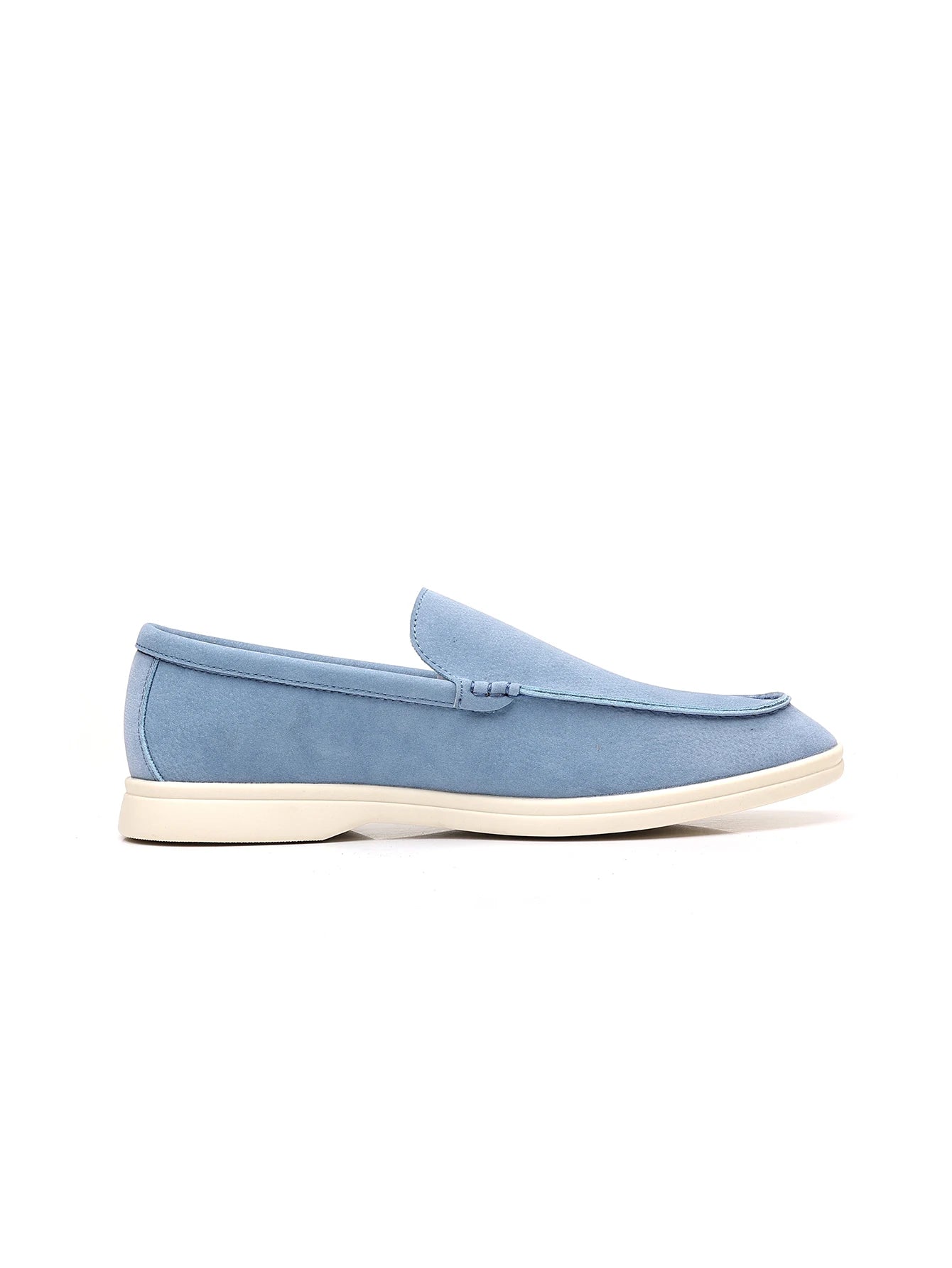 Men’s Leather Loafers 3205 – Square Toe Slip-On Casual Shoes
