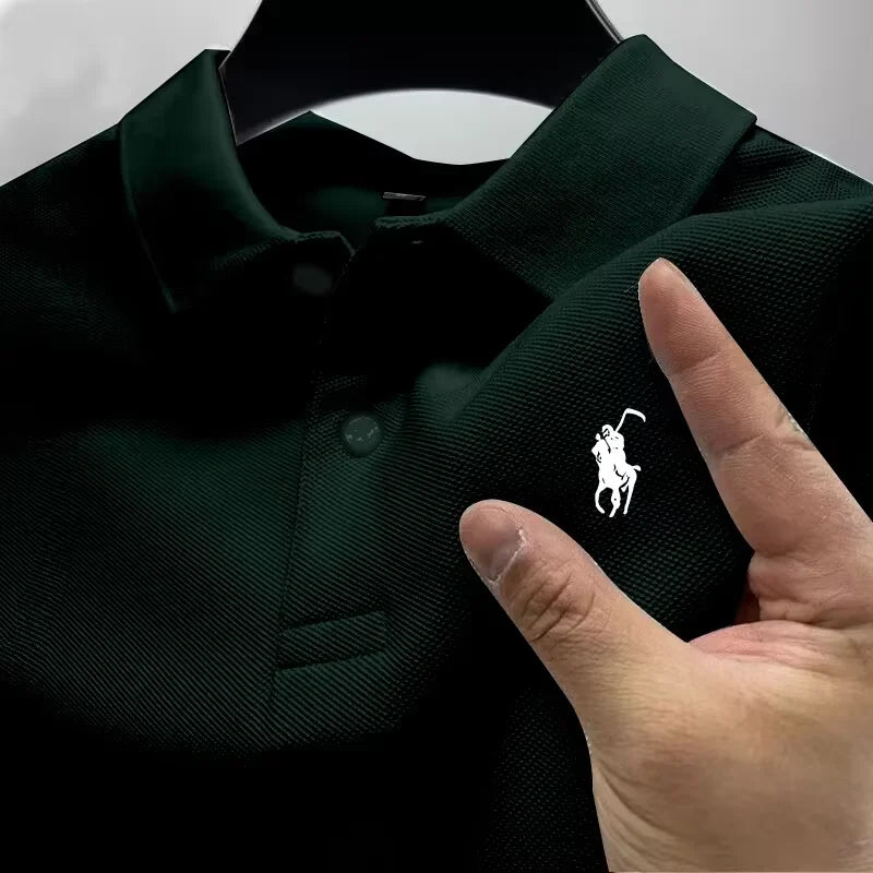2026 Men’s Luxury Summer Polo T-Shirt – Casual Business Style