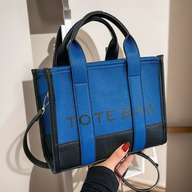 New 2025 women's tote bag, versatile single-shoulder bag, high-end crossbody bag, large capacity