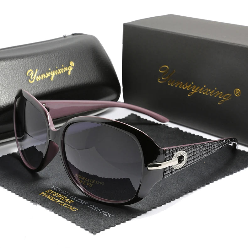 YSYX Women’s Polarized Sunglasses – Classic Vintage Big Frame Shades